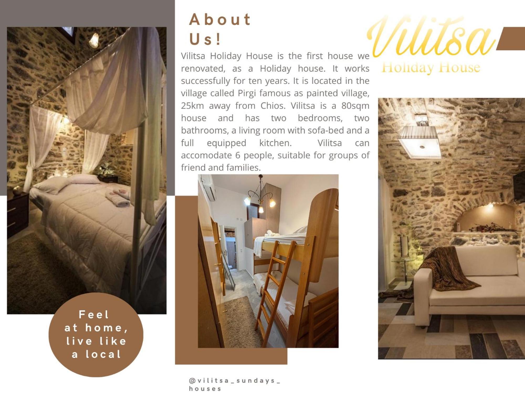 Vilitsa Holiday House Pyrgi  Zewnętrze zdjęcie